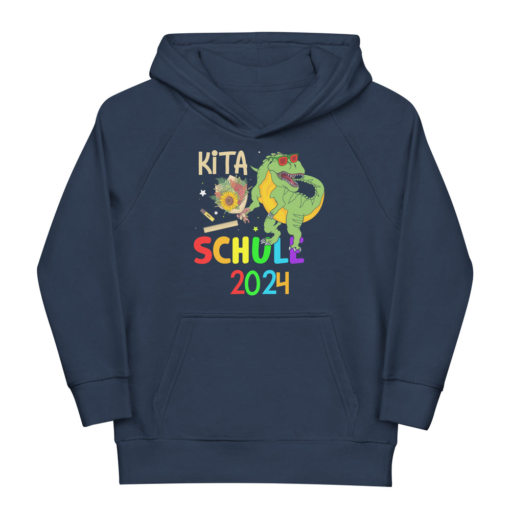 Tschüss Kita! Schule 2024! Einschulung - Hoodie Kapuzenpullover