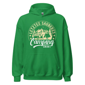 Mein letztes sauberes Camping Shirt Hoodie | Outdoor-Kapuzenpullover für Naturliebhaber