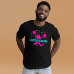 Cheerleading Pomms T-Shirt für Mädchen und Frauen