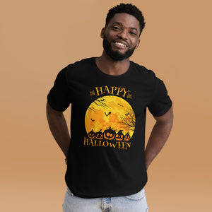 Happy Halloween - Lustiges Design T-Shirt für schaurigen Spaß