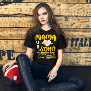 Mama und Sohn T-Shirt | Ein Herz und eine Seele