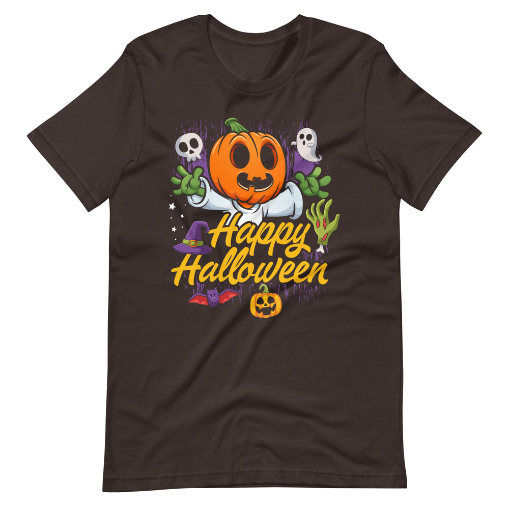 Happy Halloween - Kürbis Zeit T-Shirt für festlichen Spaß