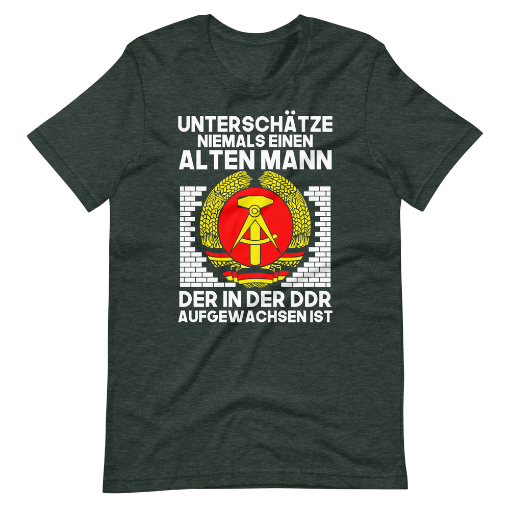 DDR Aufgewachsen T-Shirt - Ostalgie und Stolz vereint