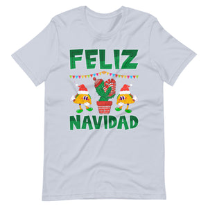 Frohe Weihnachten T-Shirt: Feliz Navidad, Merry Christmas