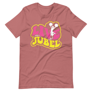 Live Jubel Cheer! T-Shirt für Damen und Mädchen