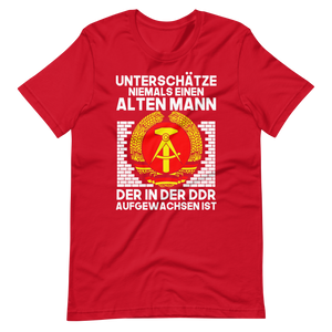 DDR Aufgewachsen T-Shirt - Ostalgie und Stolz vereint