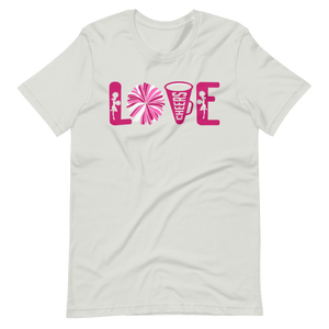 Love Cheerleading! T-Shirt für Damen und Mädchen