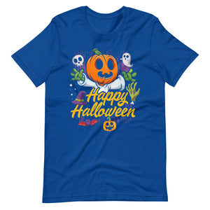 Happy Halloween - Kürbis Zeit T-Shirt für festlichen Spaß