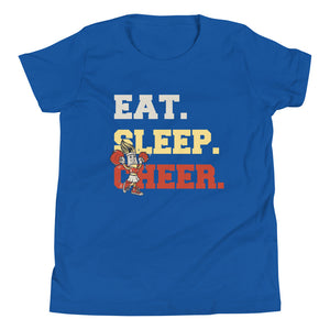 Eat Sleep CHEER - Immer Cheerleading: Dein Stylishes Statement-Shirt